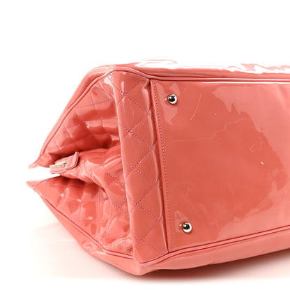 Chanel Vinyl Lipstick Ligne Tote Pink 9 of 10