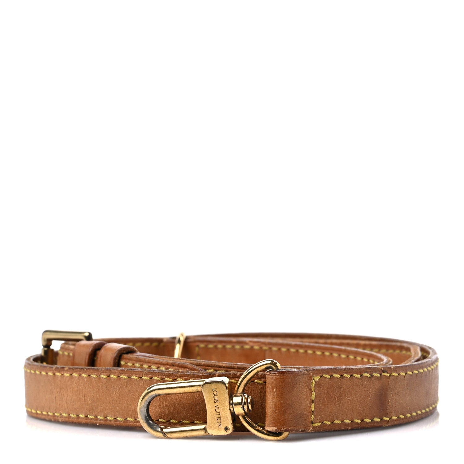 Louis Vuitton Vachetta 20mm Adjustable Shoulder Strap 1 of 9