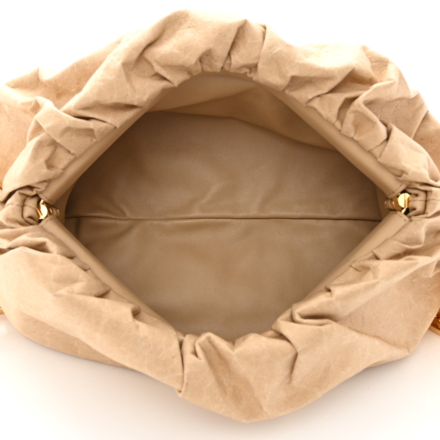 Bottega Veneta BOTTEGA VENETA Paper The Pouch Chain Kraft 5 of 10