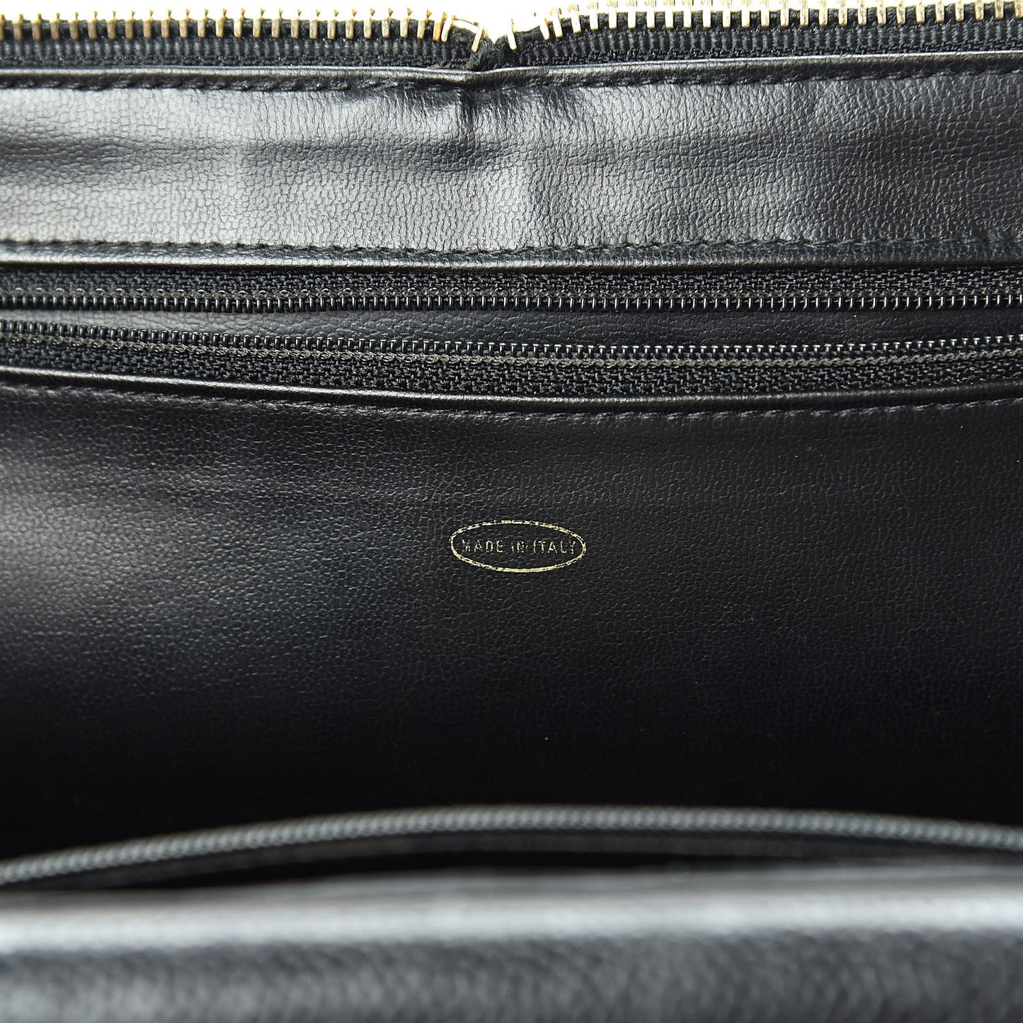 Caviar Quilted Vanity Train Case Shoulder Bag Black