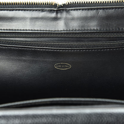 Chanel Caviar Quilted Vanity Train Case Shoulder Bag Black 7 of 22