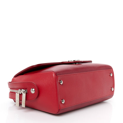 Chanel Goatskin Quilted Magnetic Camera Case Red Red 4 of 10