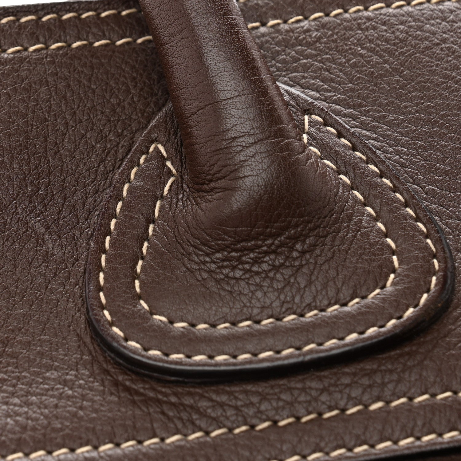 Prada Vitello Daino Frame Shoulder Bag Brown 15 of 15