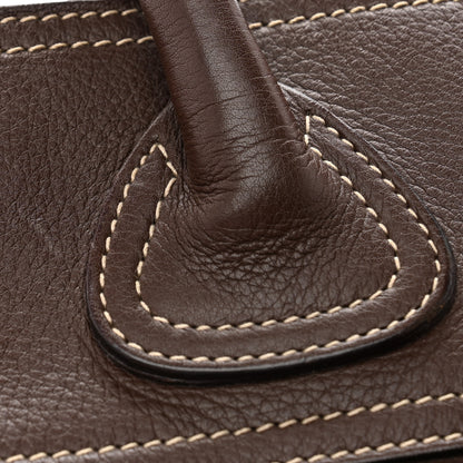 Prada Vitello Daino Frame Shoulder Bag Brown 15 of 15