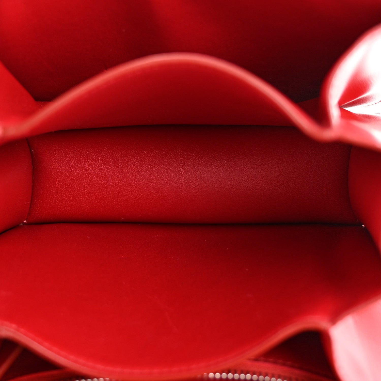 Celine Box Calfskin Small Classic Box Flap Bag Red 5 of 12