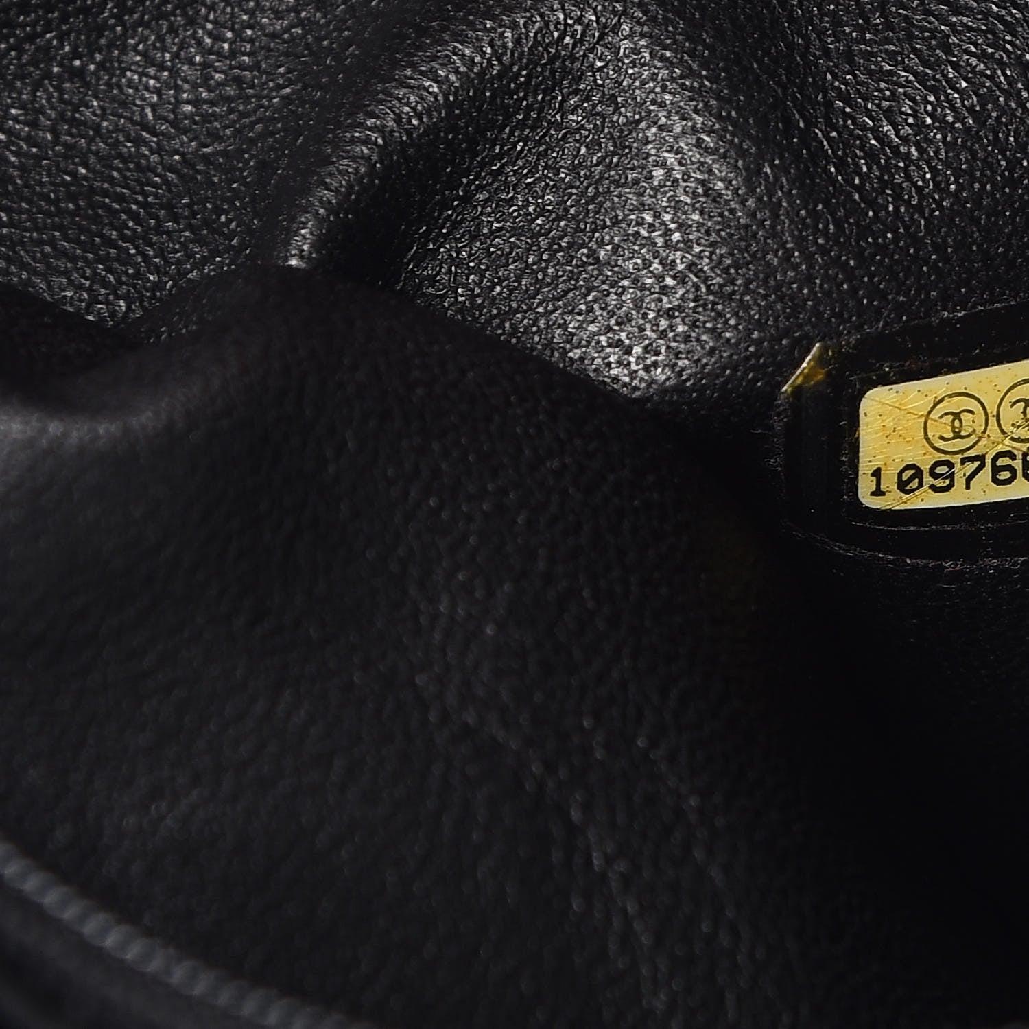 Chanel Glazed Caviar East West Modern Chain Tote Black 7 of 11