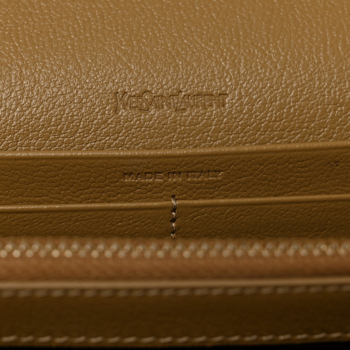 Calfskin Monogram Belle de Jour Chain Clutch Beige