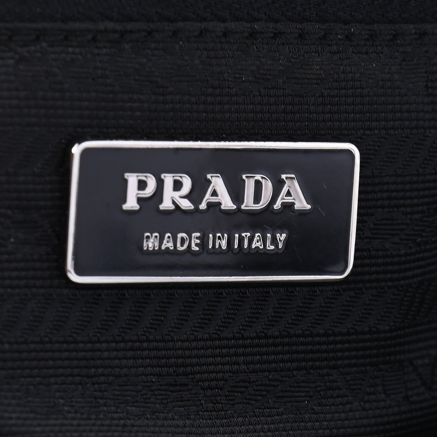 Prada Calfskin Top Handle Frame Bag Black 5 of 10