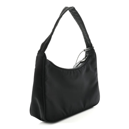Prada Tessuto Nylon Mini Re-Edition 2000 Bag Black 3 of 10