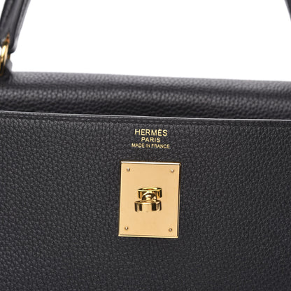 Hermes Togo Kelly Retourne 32 Black 5 of 9
