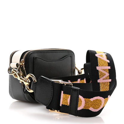 Marc Jacobs Saffiano Small Snapshot Camera Black Mulitcolor 3 of 10