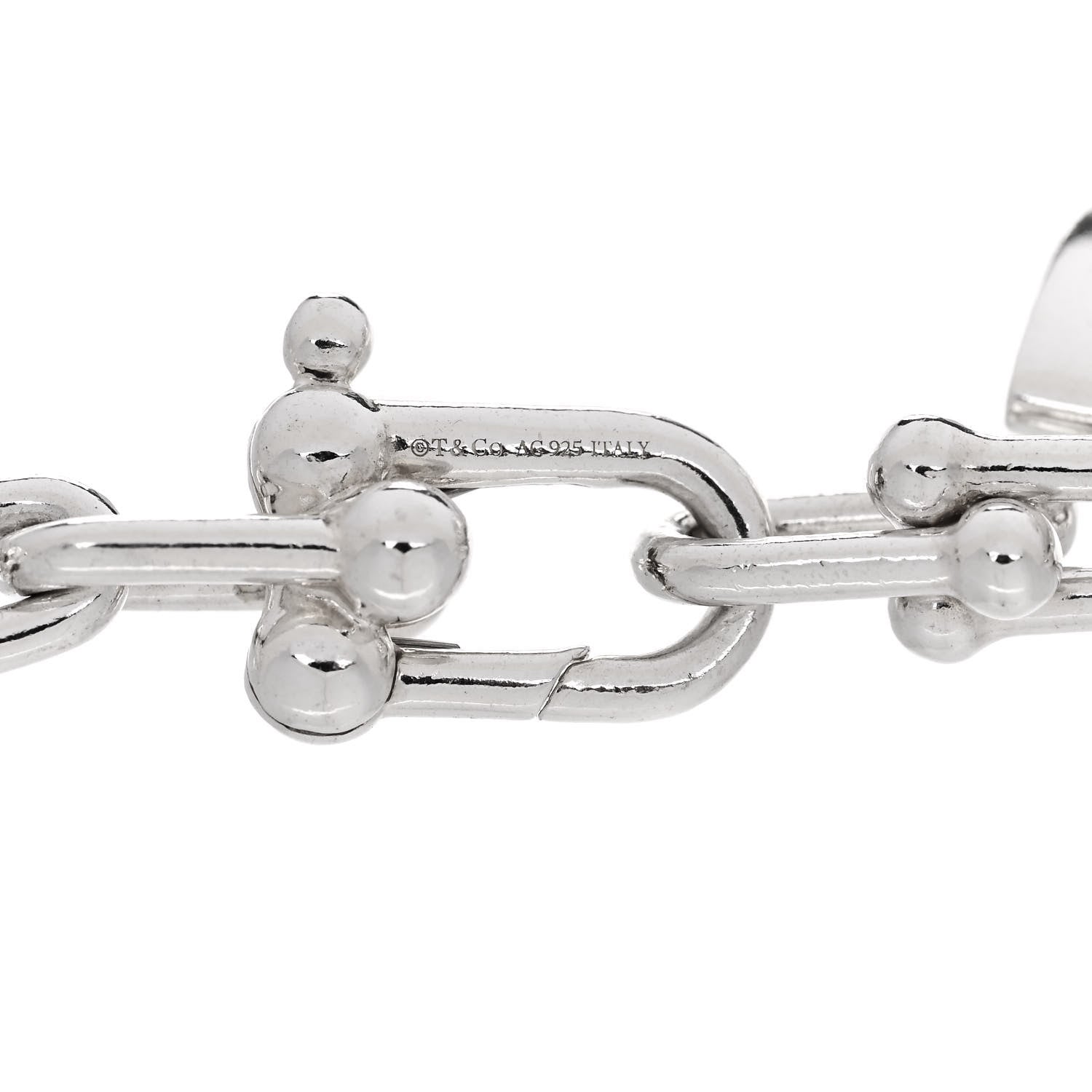 Tiffany Sterling Silver HardWear Wrap Bracelet 3 of 4