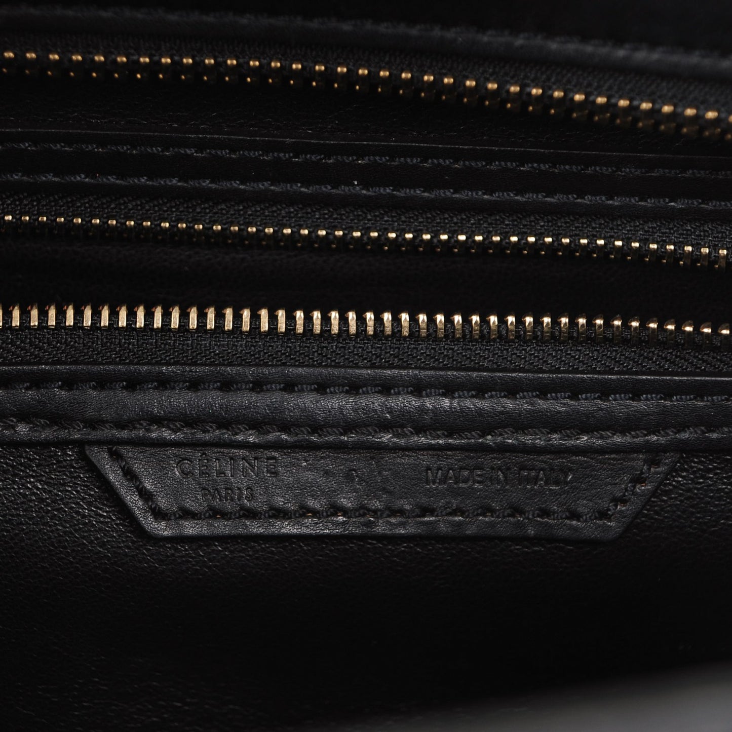 Smooth Calfskin Mini Luggage Black