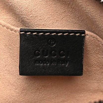 Gucci Calfskin Matelasse GG Marmont Belt Bag 95 38 Black 6 of 11