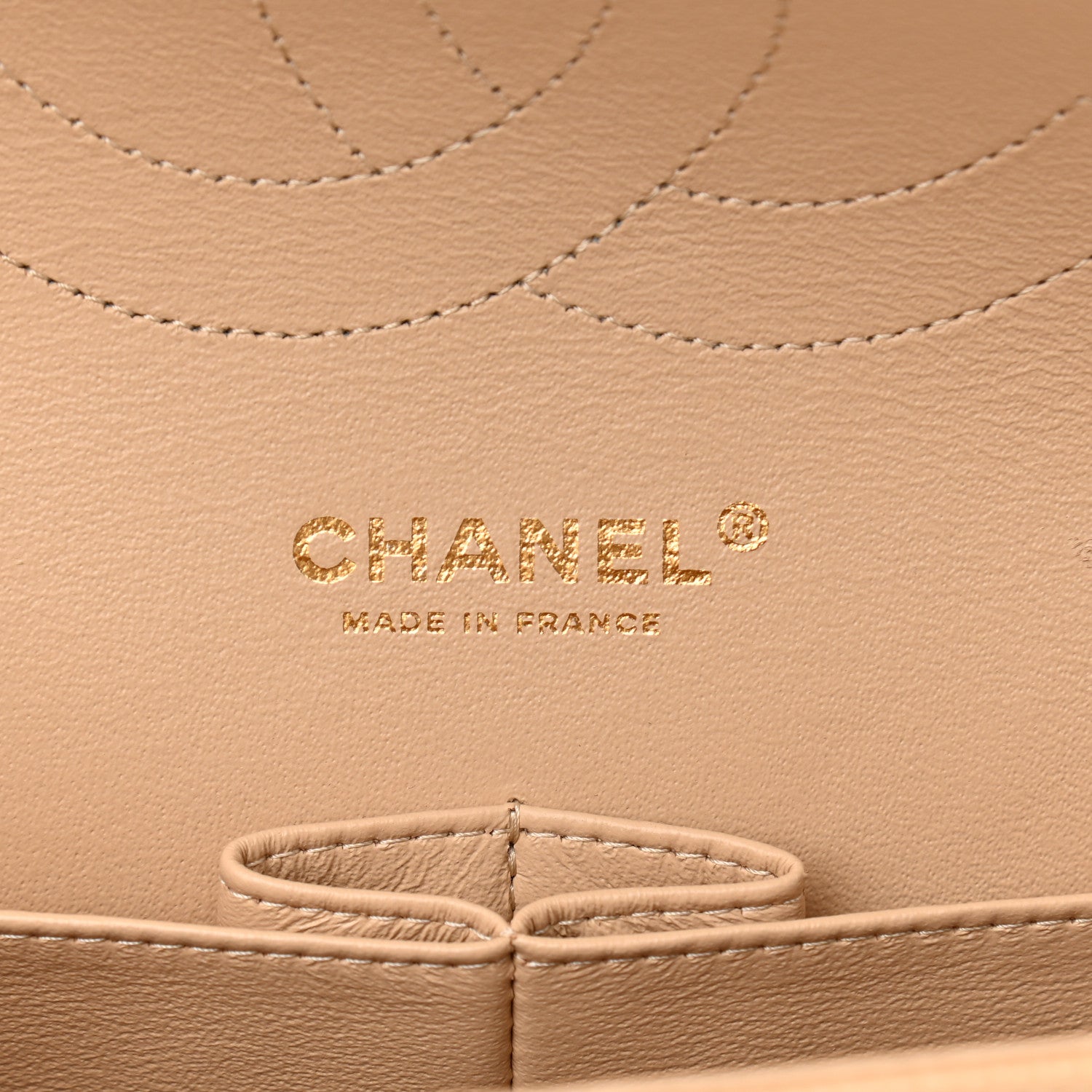 Chanel Caviar Quilted Jumbo Double Flap Beige Clair 6 of 12