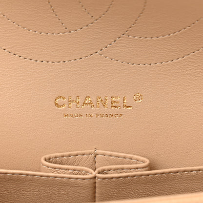 Chanel Caviar Quilted Jumbo Double Flap Beige Clair 6 of 12