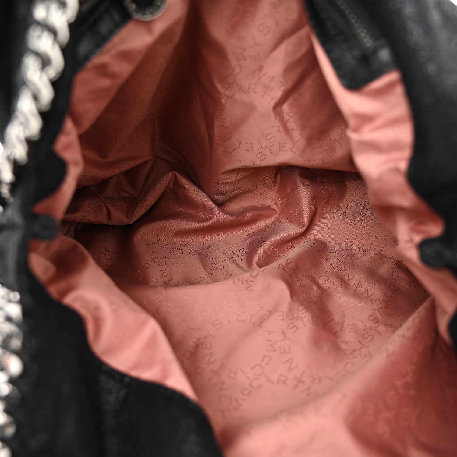 Stella McCartney Shaggy Deer Small Falabella Tote Black 5 of 10