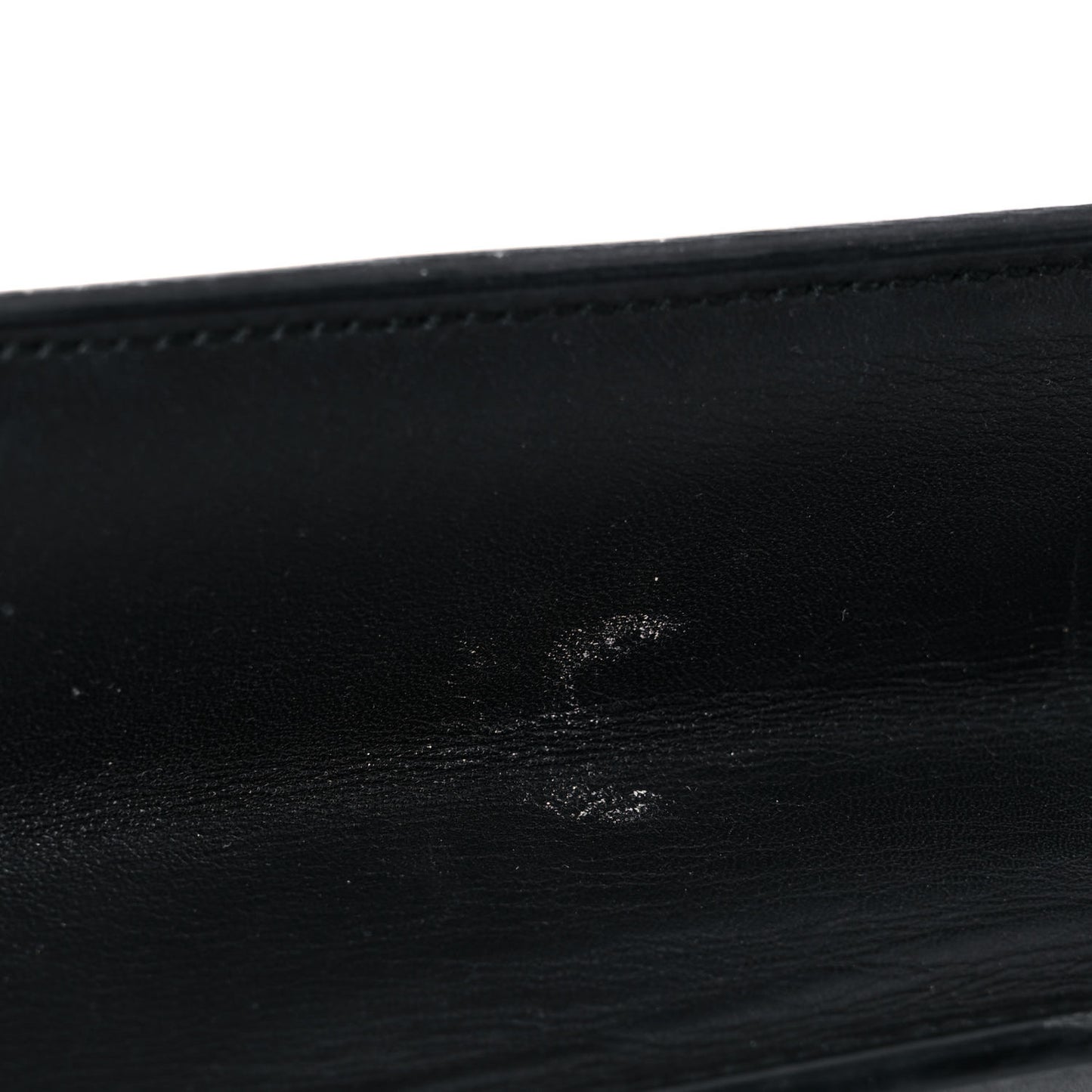 Leather Lutetia Clutch Black