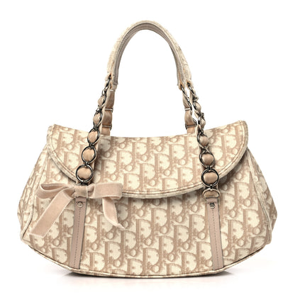 Christian Dior Monogram Romantique Trotter Bag Rose 1 of 12