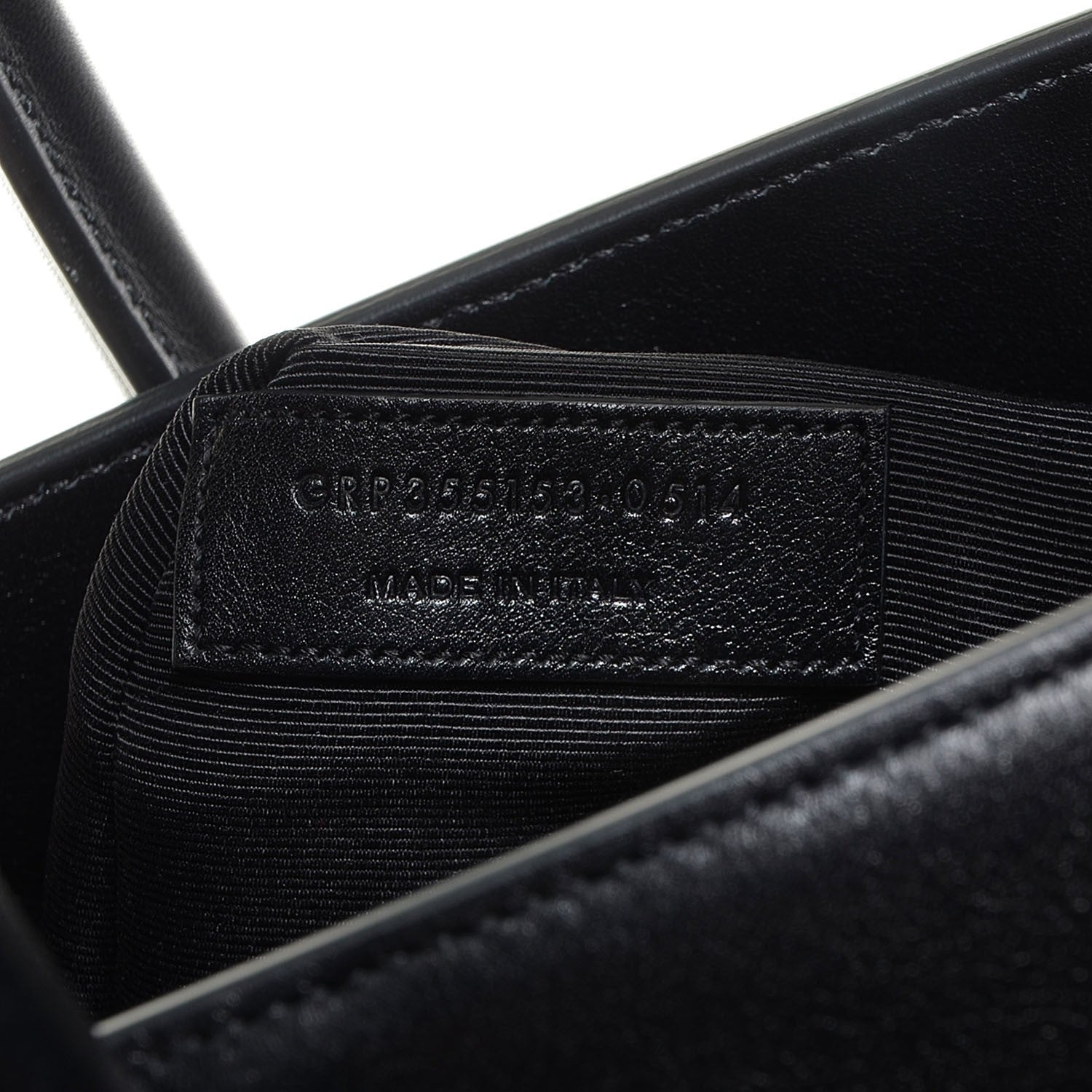 Saint Laurent Calfskin Small Sac De Jour Black 5 of 8