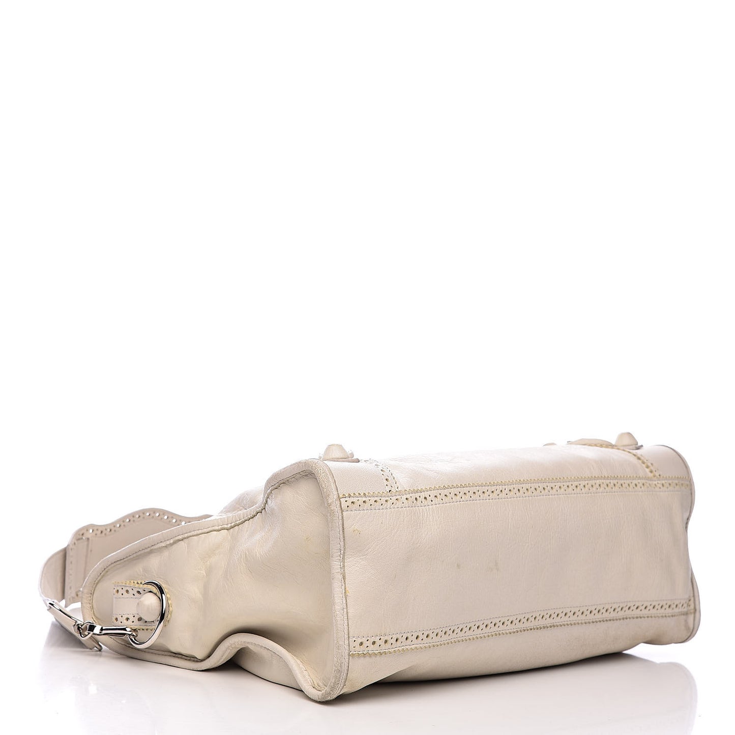 Agneau Giant Brogues Hardware City White Light
