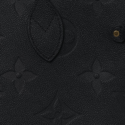 Louis Vuitton Empreinte Monogram Giant Neverfull MM Black 6 of 10