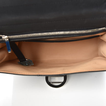 Delvaux Grained Calfskin MM Brillant Satchel Black 7 of 9
