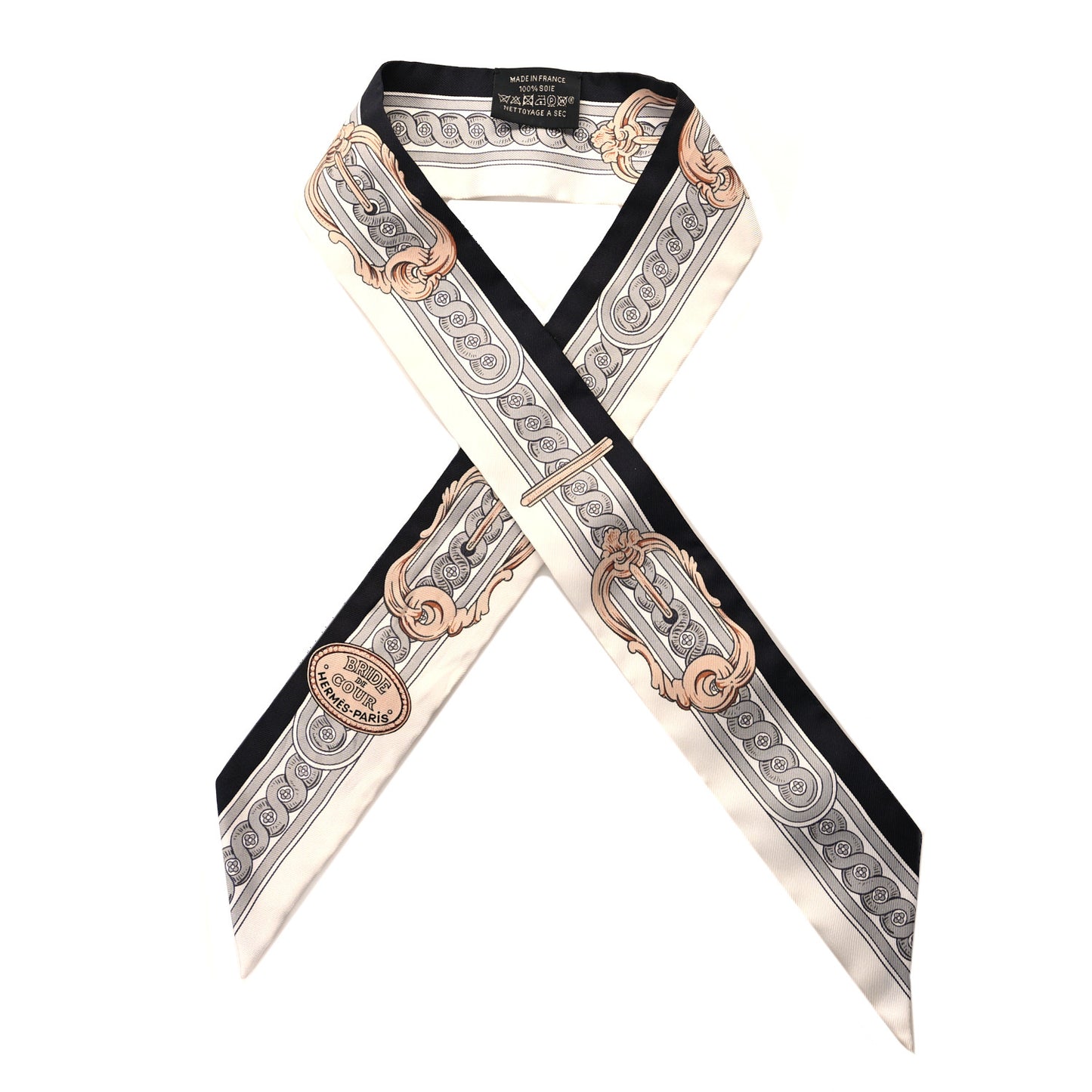 Silk Bride De Cour Twilly Black White Or Rose
