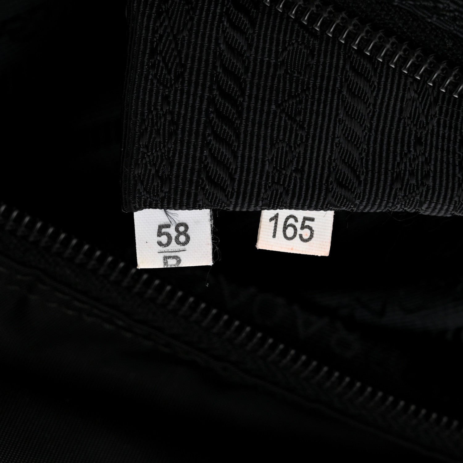 Prada Tessuto Nylon Saffiano Vela Messenger Bag Black 7 of 11