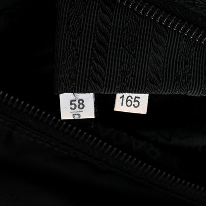 Prada Tessuto Nylon Saffiano Vela Messenger Bag Black 7 of 11