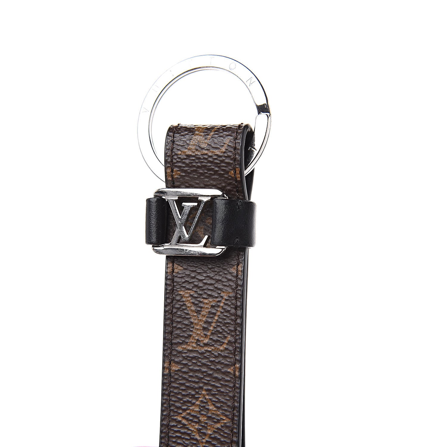 Louis Vuitton Monogram LV Dragonne Bag Charm Key Holder 4 of 5