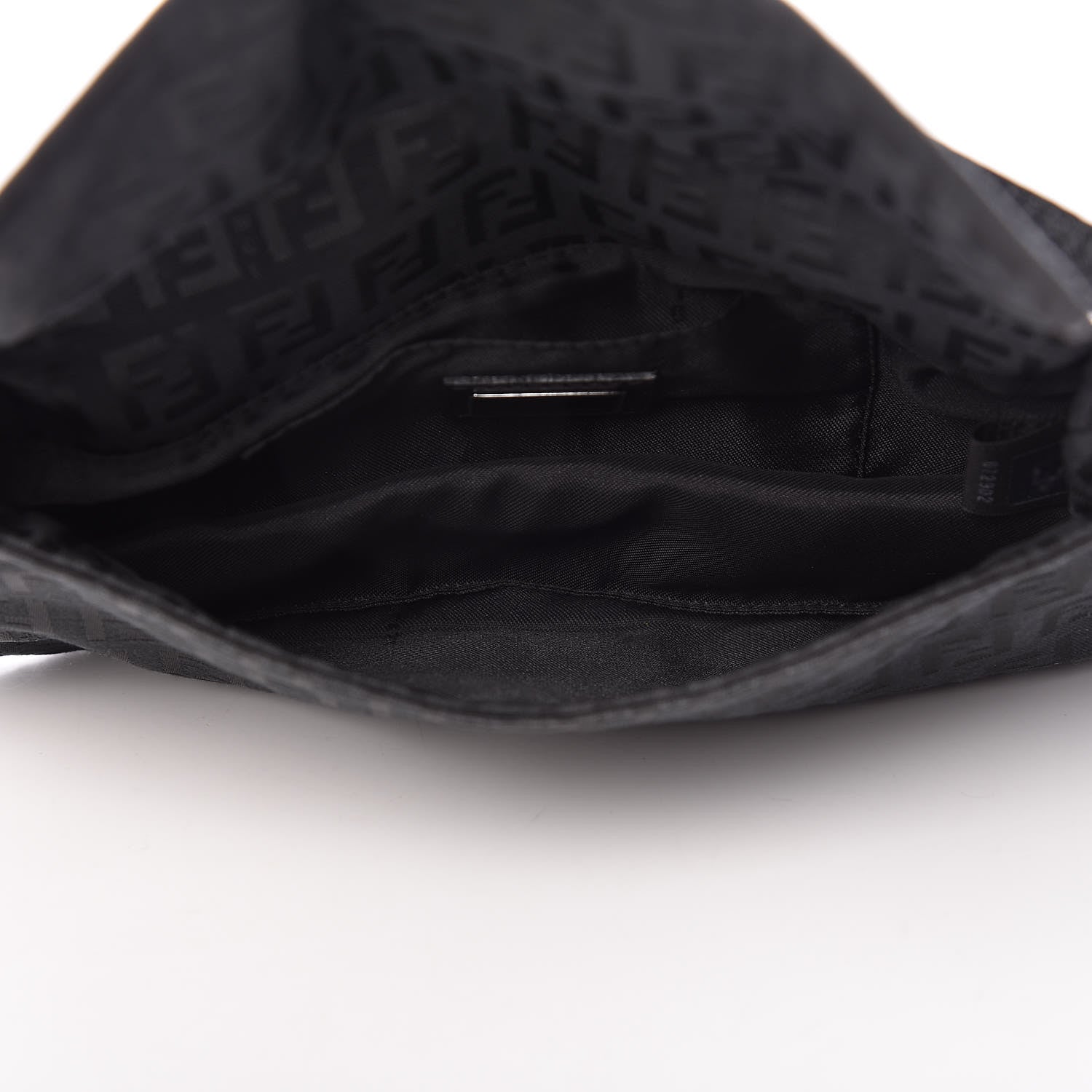 Fendi Zucchino Mini Mama Baguette Black 5 of 9