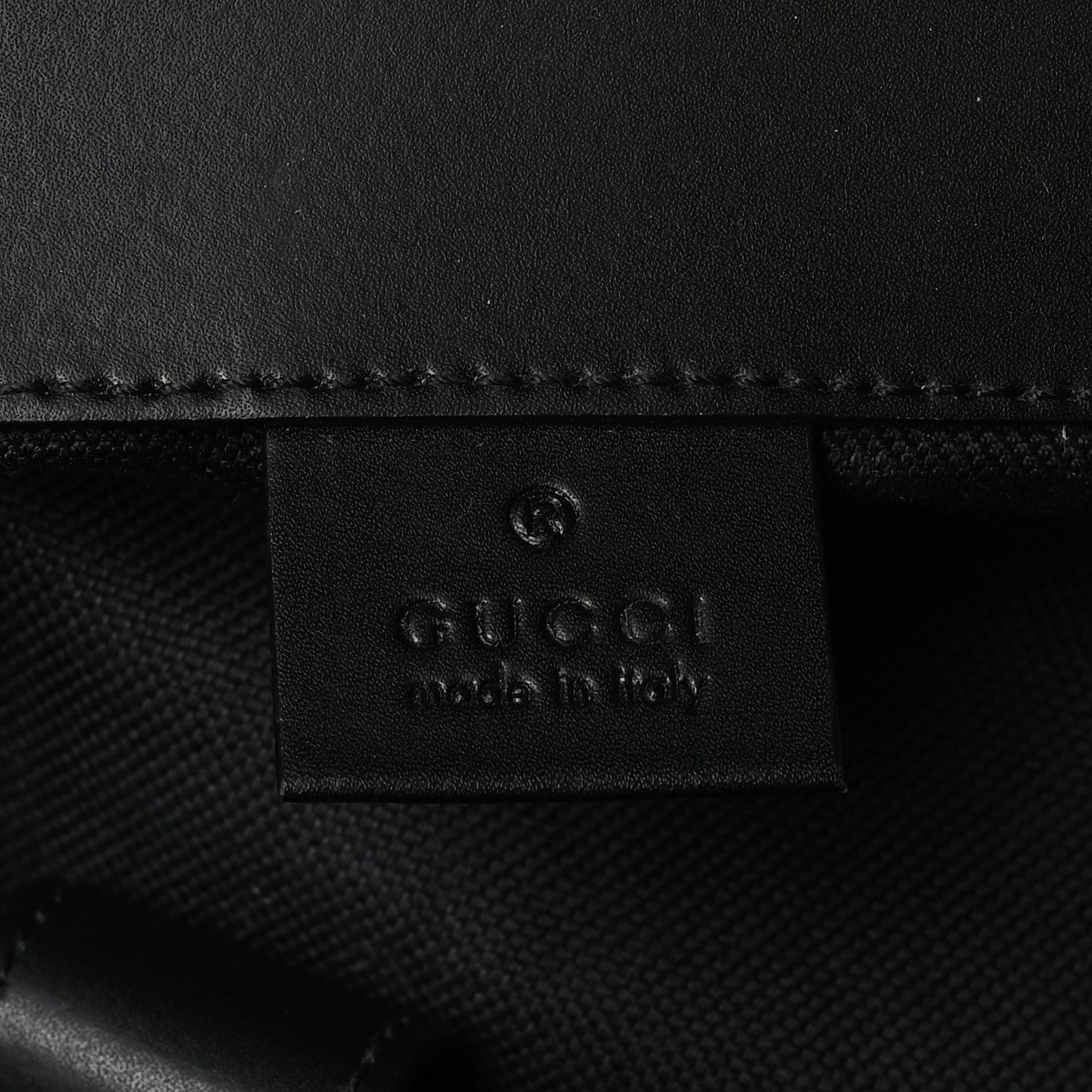 Gucci Soft GG Supreme Monogram Calfskin Web Double Buckle Backpack Black 6 of 10