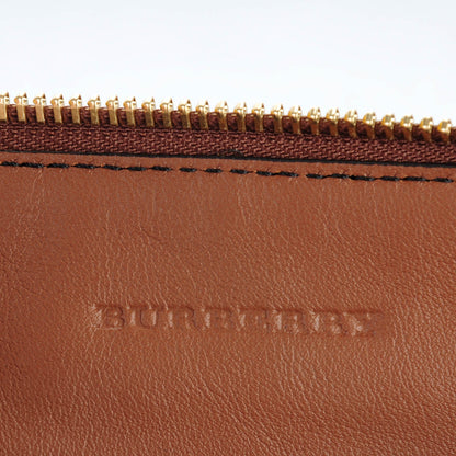 Burberry House Check Derby Peyton Crossbody Clutch Bag Tan 6 of 8
