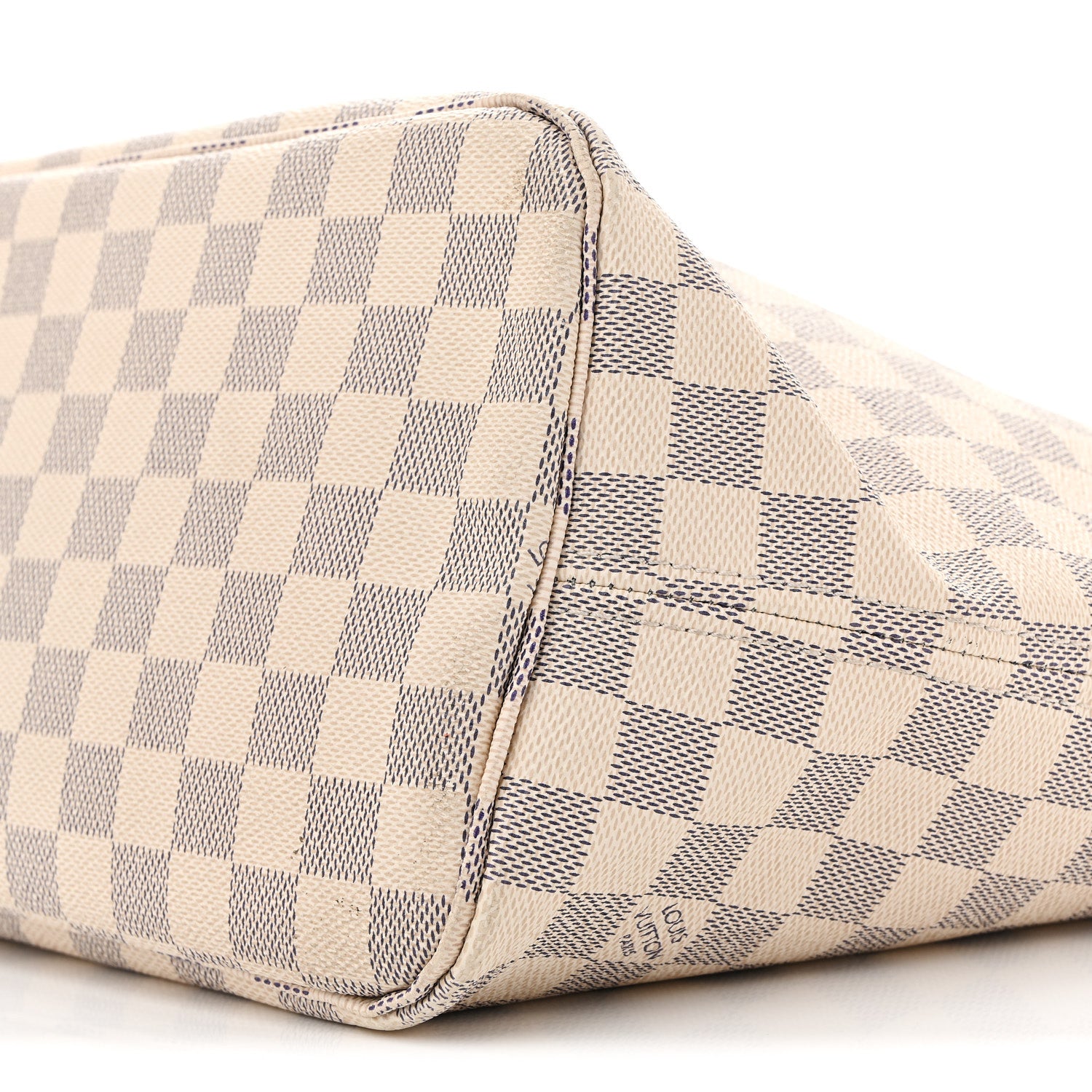 Louis Vuitton Damier Azur Neo Neverfull MM Rose Ballerine 10 of 14