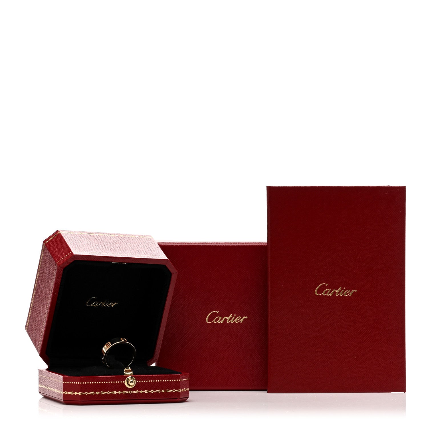 Cartier 18K Yellow Gold 5.5mm LOVE Ring 54 6.75 5 of 5