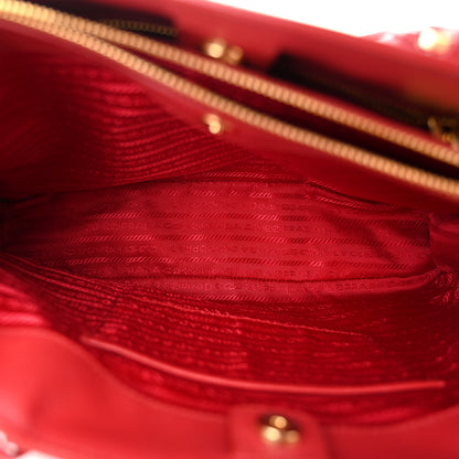 Prada Saffiano Medium Galleria Double Zip Tote Fuoco 6 of 12