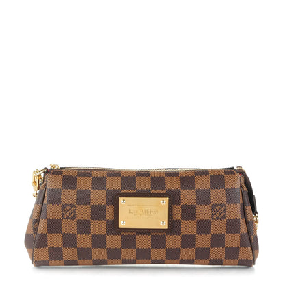 Louis Vuitton Damier Ebene Eva Clutch 1 of 7