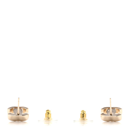 Chanel Metal CC Turnlock Earrings Gold 3 of 5