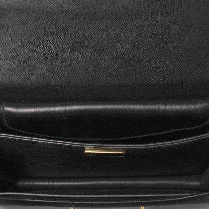 Prada Velvet City Calfskin Cahier Bag Black 5 of 8