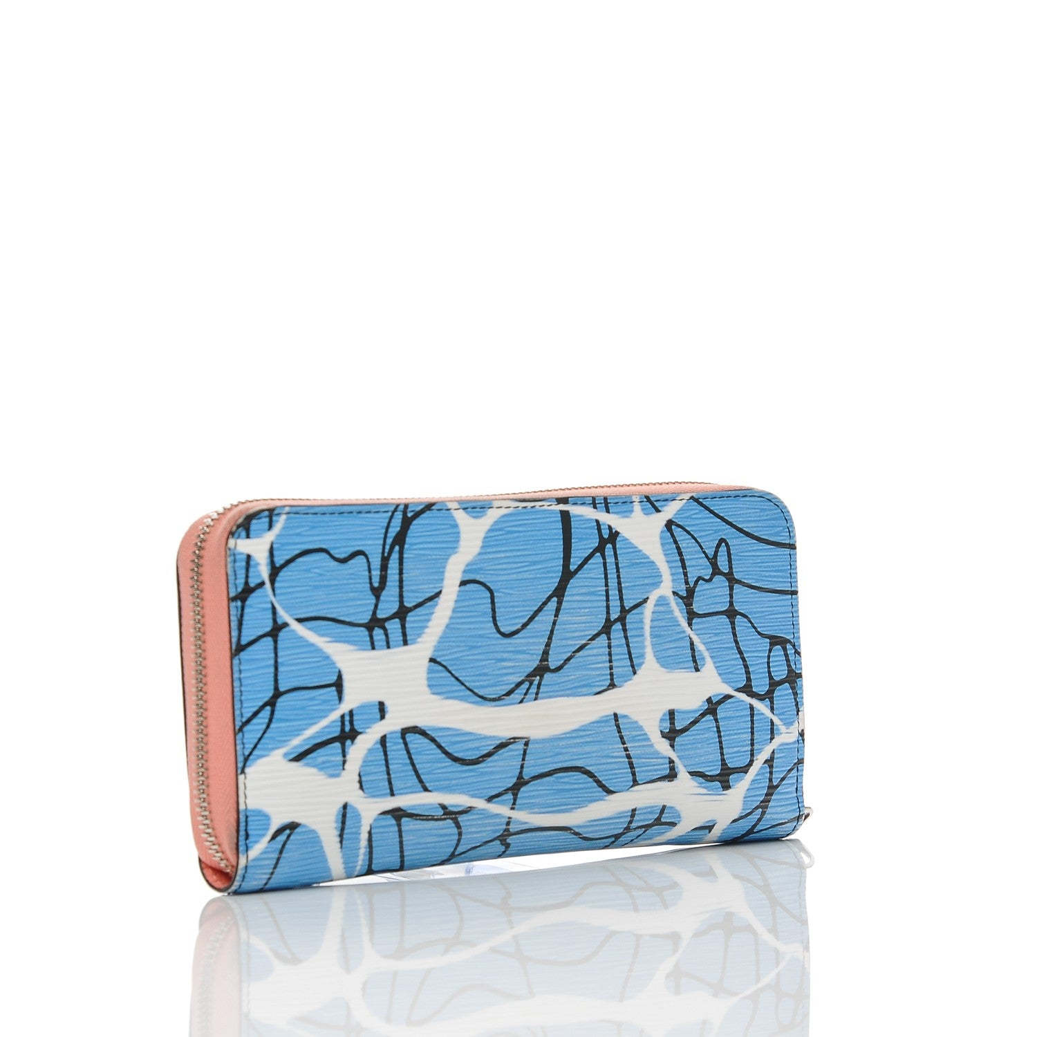 Louis Vuitton Epi Zippy Wallet Aqua 3 of 6