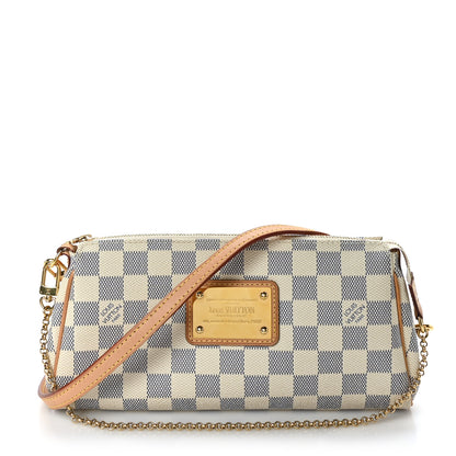Louis Vuitton Damier Azur Eva Clutch 1 of 9