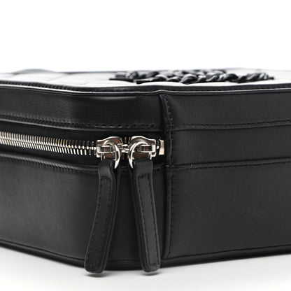 Chanel Lambskin Quilted Medium CC Filigree Vanity Case Black 9 of 11
