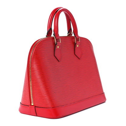 Louis Vuitton Epi Alma PM Castillan Red 2 of 11