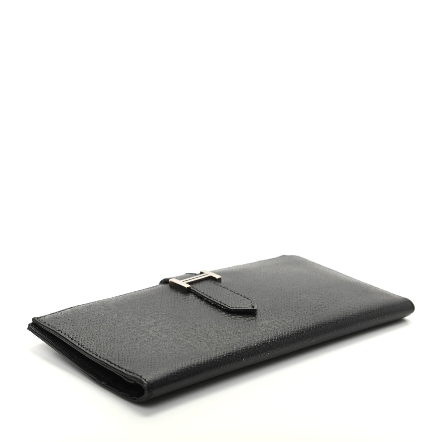 Hermes Epsom Bearn Gusset Wallet Black 4 of 6