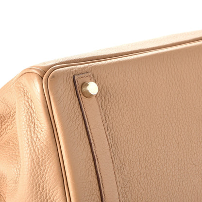 Hermes Taurillon Clemence Birkin 30 Camel Tabac 40 of 44
