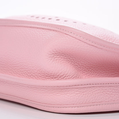 Hermes Taurillon Clemence Evelyne III PM Rose Sakura 9 of 11