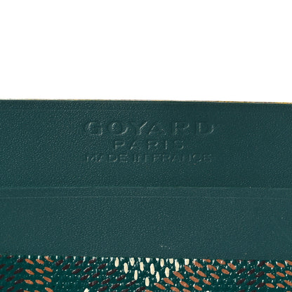 Goyard Goyardine Saint Sulpice Card Holder Green 6 of 7