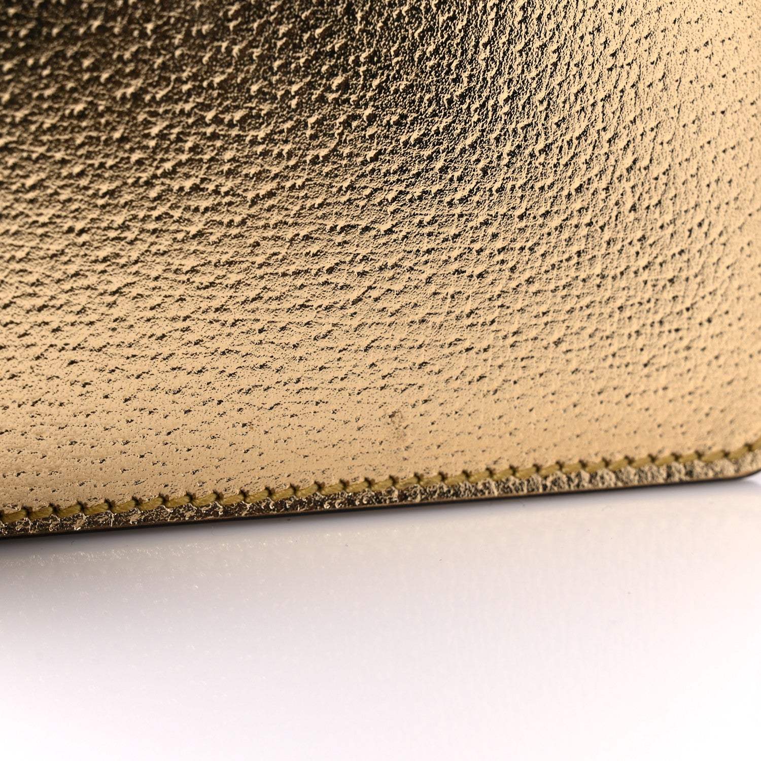 Gucci Metallic Textured Calfskin Crystal Small Dionysus Shoulder Bag Gold 10 of 10