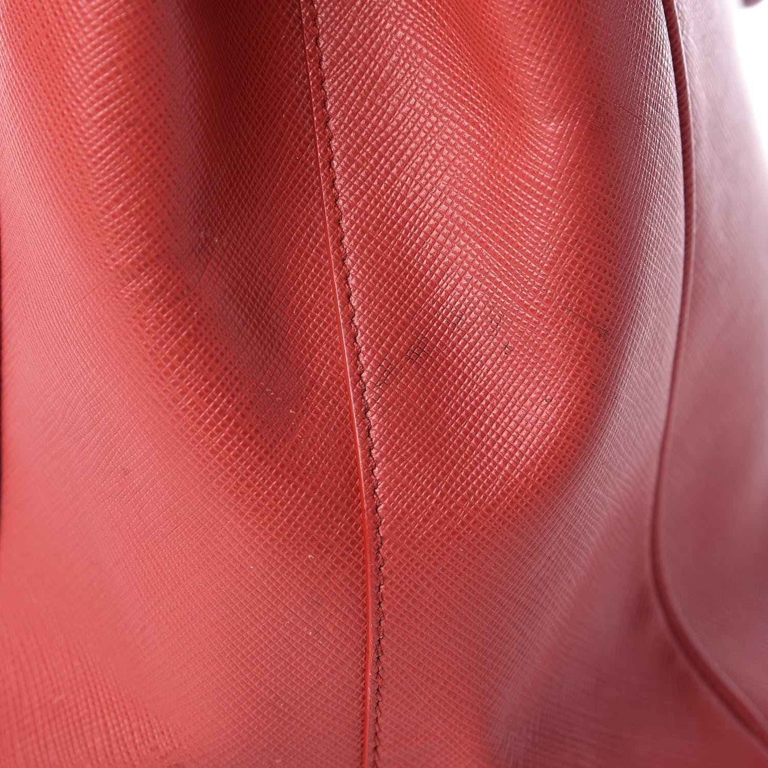 Prada Saffiano Medium Galleria Double Zip Tote Fuoco 22 of 23